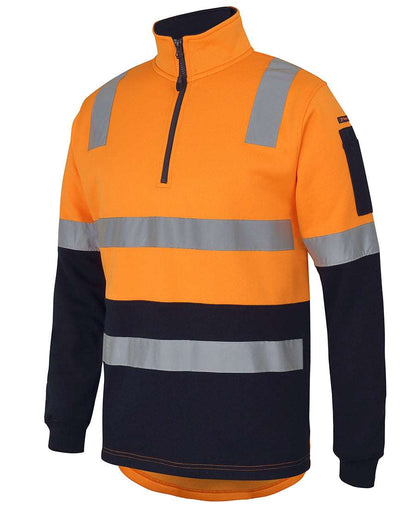 JB's 1/2 ZIP AUST. RAIL (D+N) FLEECE SWEATER JB's 1/2 ZIP AUST. RAIL (D+N) FLEECE SWEATER JB's wear Faster Workwear and Design