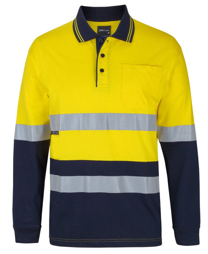 JB's HV (D+N) L/S COTTON POLO JB's HV (D+N) L/S COTTON POLO JB's wear Faster Workwear and Design