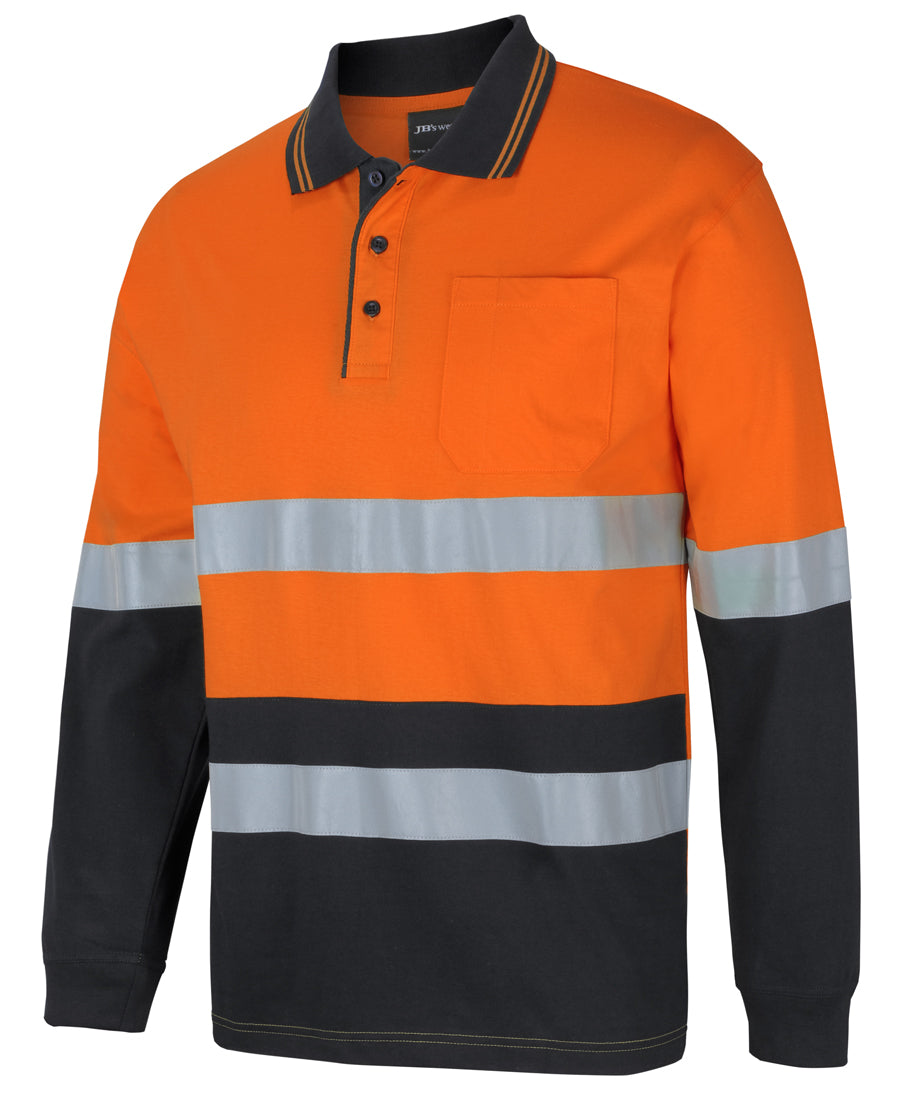 JB's HV (D+N) L/S COTTON POLO JB's HV (D+N) L/S COTTON POLO JB's wear Faster Workwear and Design