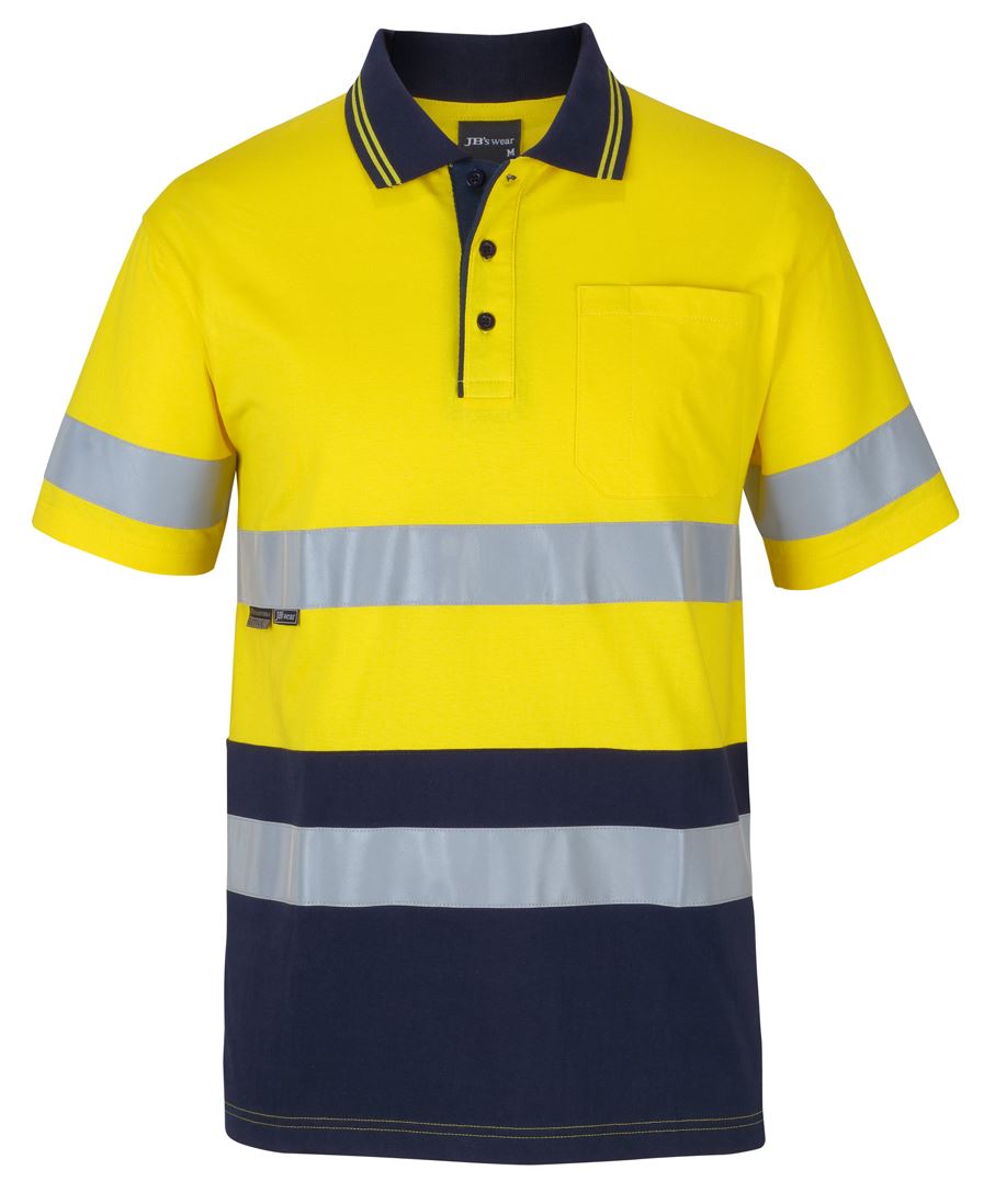 JB's HV (D+N) S/S COTTON POLO JB's HV (D+N) S/S COTTON POLO JB's wear Faster Workwear and Design