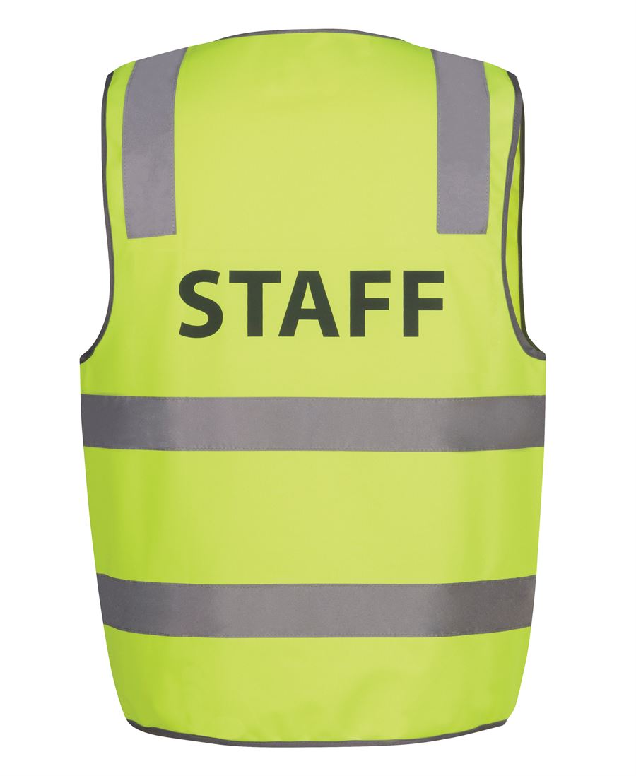 JB's HV (D+N) SAFETY VEST PRINT STAFF JB's HV (D+N) SAFETY VEST PRINT STAFF JB's wear Faster Workwear and Design