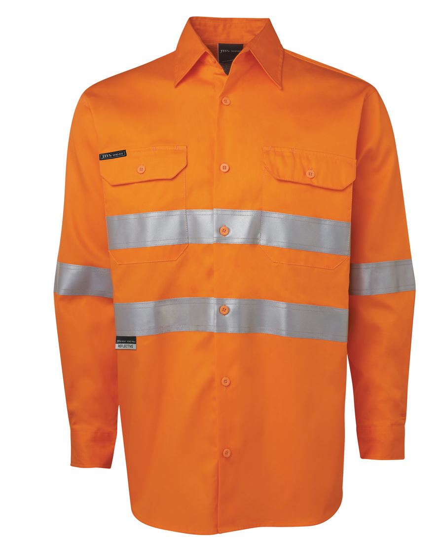 JB's HV (D+N) L/S 150G W/SHIRT JB's HV (D+N) L/S 150G W/SHIRT JB's wear Faster Workwear and Design