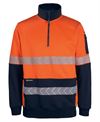 JB's HV 330G 1/2 ZIP SEGMENTED TAPE FLEECE JB's HV 330G 1/2 ZIP SEGMENTED TAPE FLEECE JB's wear Faster Workwear and Design