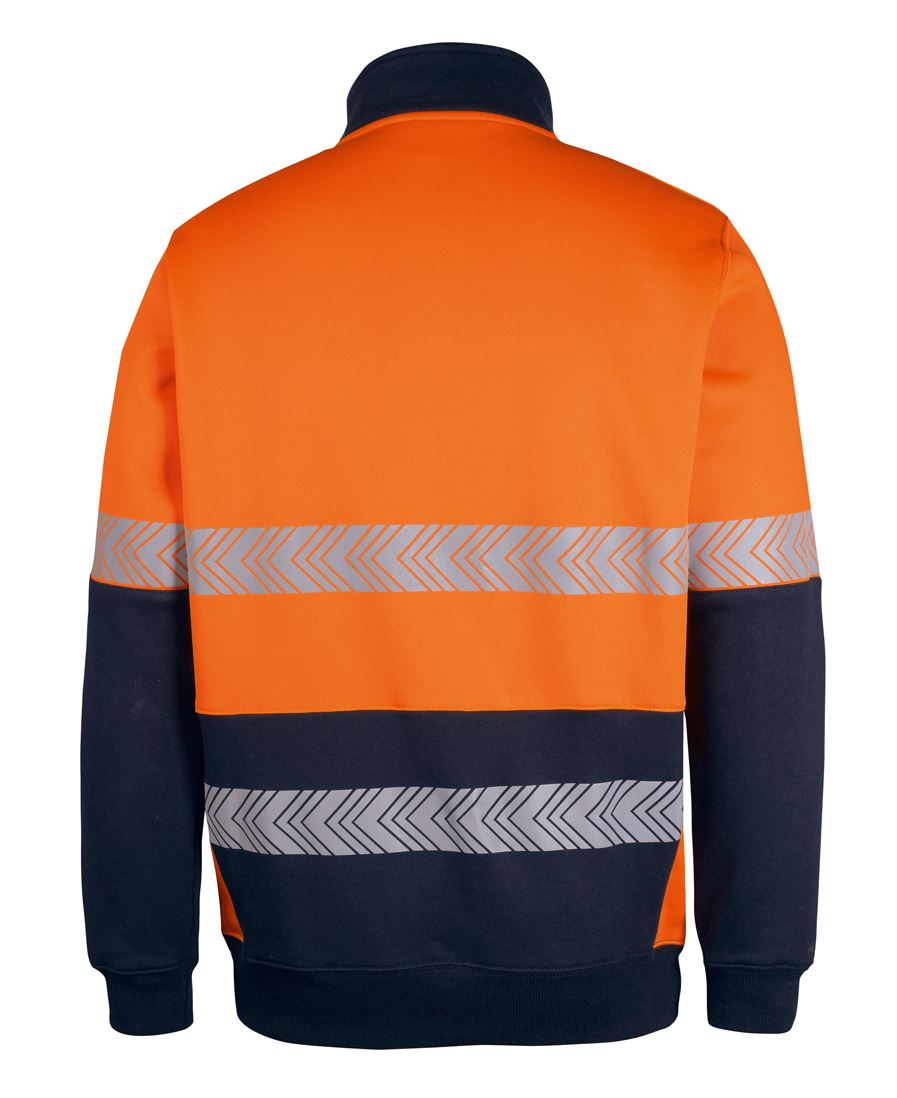 JB's HV 330G 1/2 ZIP SEGMENTED TAPE FLEECE JB's HV 330G 1/2 ZIP SEGMENTED TAPE FLEECE JB's wear Faster Workwear and Design