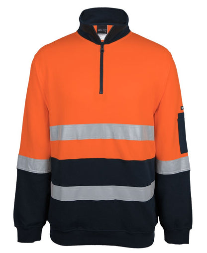 JB's HV 310 (D+N) COTTON 1/2 ZIP FLEECE JB's HV 310 (D+N) COTTON 1/2 ZIP FLEECE JB's wear Faster Workwear and Design