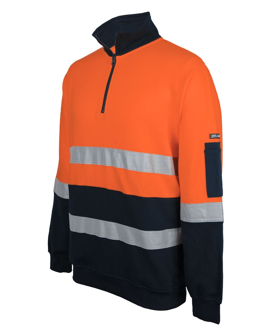 JB's HV 310 (D+N) COTTON 1/2 ZIP FLEECE JB's HV 310 (D+N) COTTON 1/2 ZIP FLEECE JB's wear Faster Workwear and Design