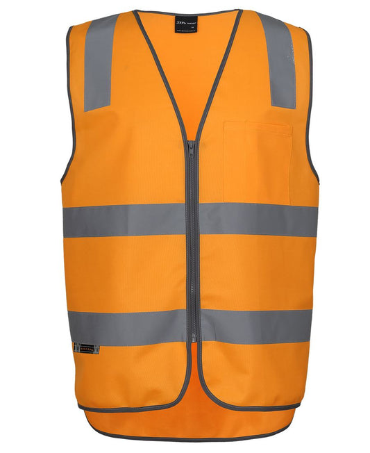 JB's AUST. RAIL (D+N) ZIP SAFETY VEST JB's AUST. RAIL (D+N) ZIP SAFETY VEST JB's wear Faster Workwear and Design