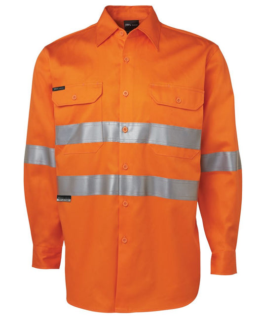 JB's L/S 190G WORK SHIRT WITH REFLECTIVE TAPE JB's L/S 190G WORK SHIRT WITH REFLECTIVE TAPE JB's wear Faster Workwear and Design