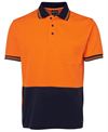 JB's HV S/S COTTON BACK POLO JB's HV S/S COTTON BACK POLO JB's wear Faster Workwear and Design