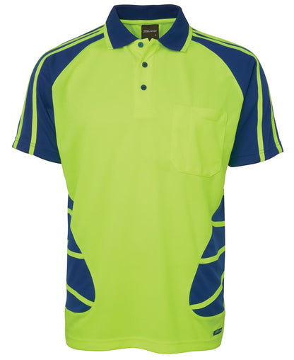 JB's HV S/S SPIDER POLO JB's HV S/S SPIDER POLO JB's wear Faster Workwear and Design