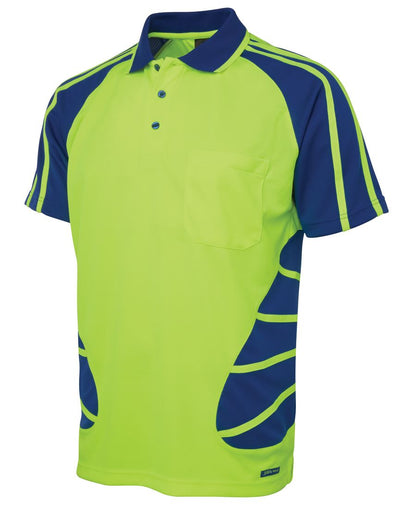 JB's HV S/S SPIDER POLO JB's HV S/S SPIDER POLO JB's wear Faster Workwear and Design