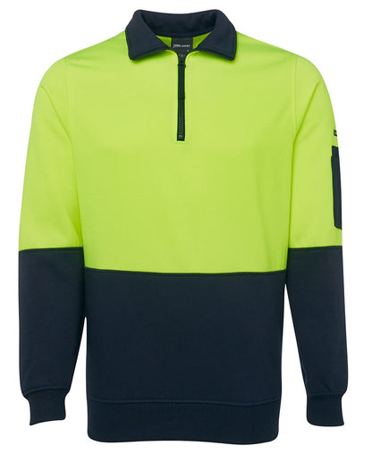 JB's HV 1/2 ZIP FLEECY JB's HV 1/2 ZIP FLEECY JB's wear Faster Workwear and Design