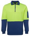 JB's HV 1/2 ZIP FLEECY JB's HV 1/2 ZIP FLEECY JB's wear Faster Workwear and Design