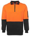 JB's HV 1/2 ZIP FLEECY JB's HV 1/2 ZIP FLEECY JB's wear Faster Workwear and Design