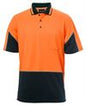 JB's HV 4602.1 S/S GAP POLO JB's HV 4602.1 S/S GAP POLO JB's wear Faster Workwear and Design