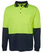 JB's HV L/S TRAD POLO JB's HV L/S TRAD POLO JB's wear Faster Workwear and Design