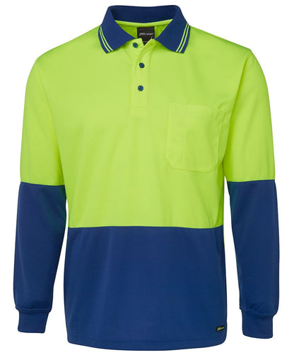 JB's HV L/S TRAD POLO JB's HV L/S TRAD POLO JB's wear Faster Workwear and Design