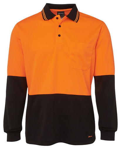 JB's HV L/S TRAD POLO JB's HV L/S TRAD POLO JB's wear Faster Workwear and Design