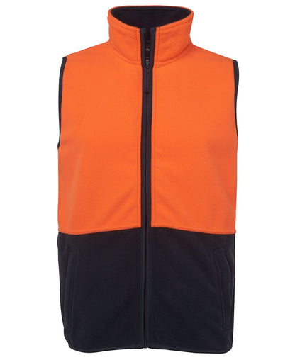 JB's HV POLAR VEST JB's HV POLAR VEST JB's wear Faster Workwear and Design