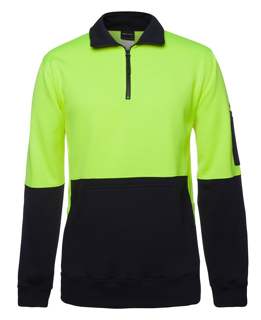 JB's HV 330G 1/2 ZIP FLEECE JB's HV 330G 1/2 ZIP FLEECE JB's wear Faster Workwear and Design