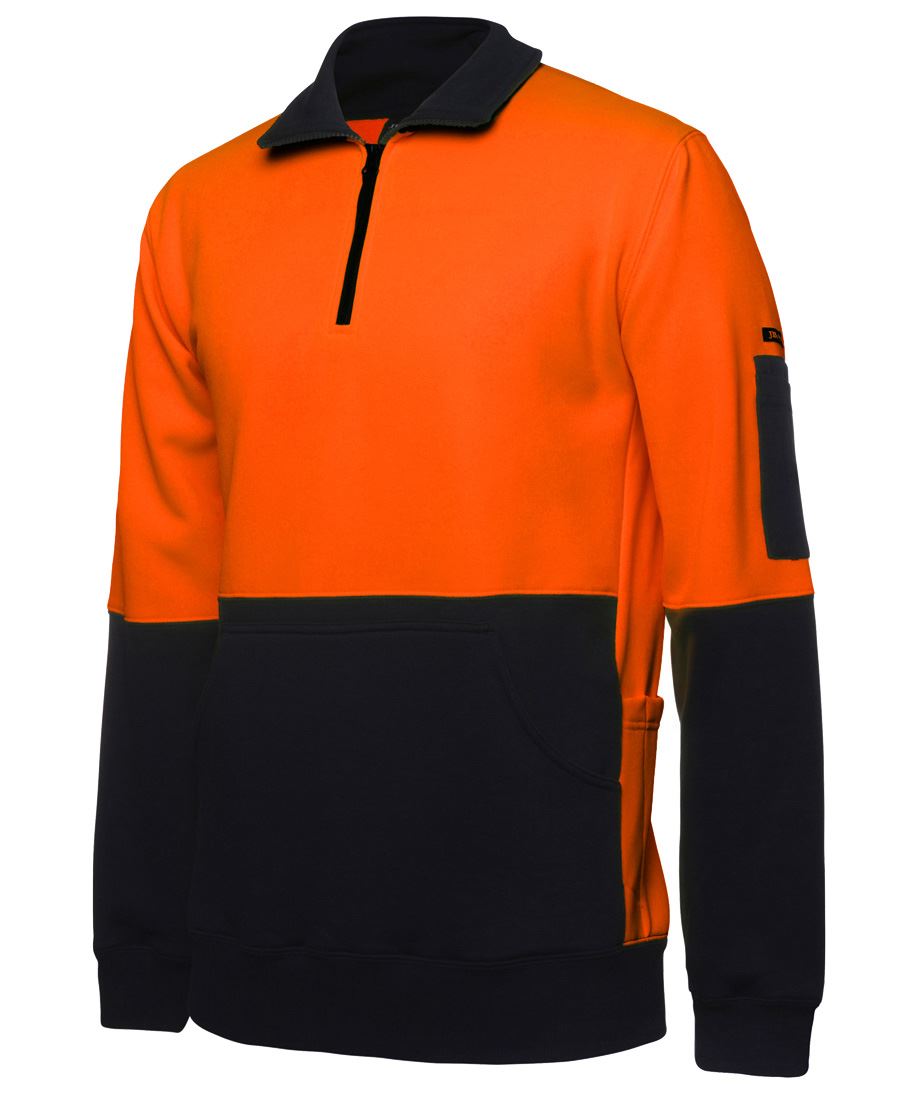 JB's HV 330G 1/2 ZIP FLEECE JB's HV 330G 1/2 ZIP FLEECE JB's wear Faster Workwear and Design