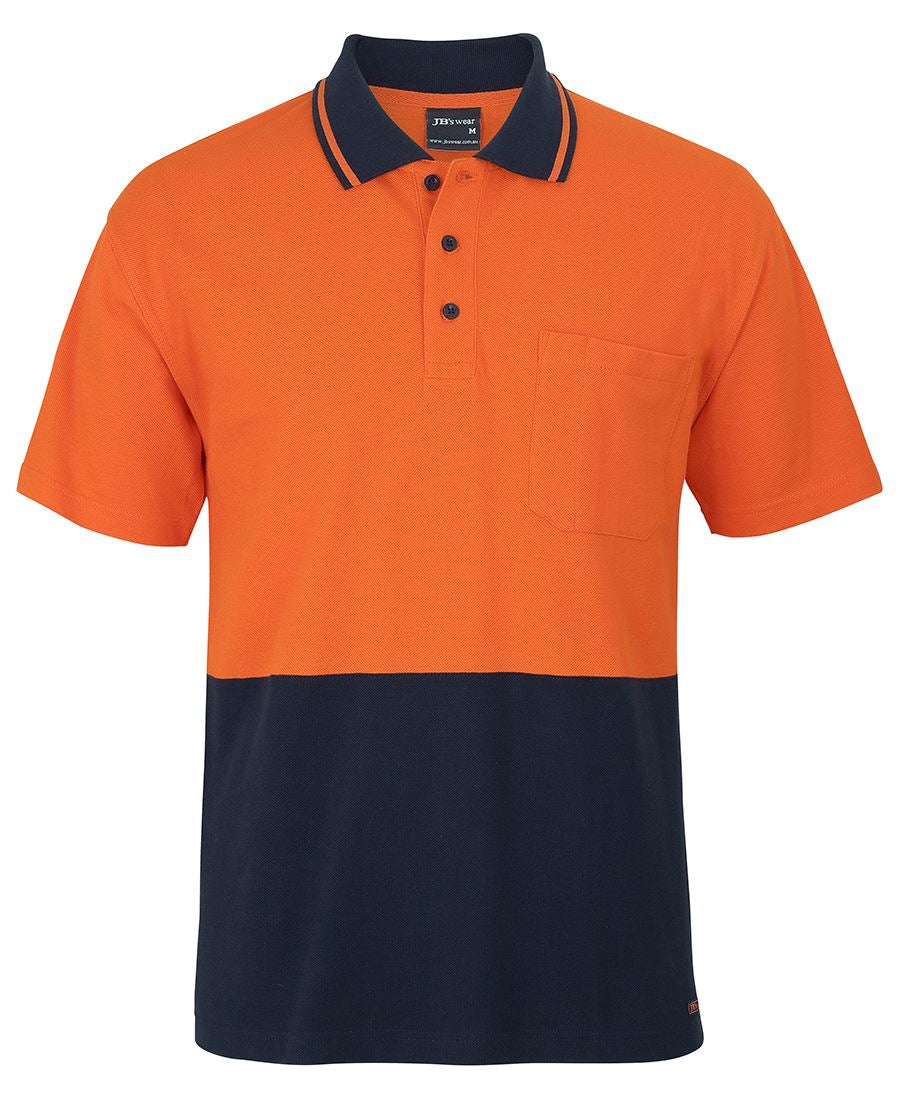 JB's HV S/S COTTON PIQUE TRAD POLO JB's HV S/S COTTON PIQUE TRAD POLO JB's wear Faster Workwear and Design