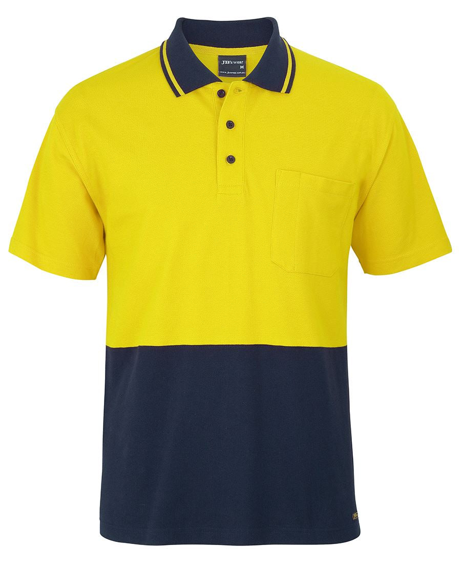 JB's HV S/S COTTON PIQUE TRAD POLO JB's HV S/S COTTON PIQUE TRAD POLO JB's wear Faster Workwear and Design