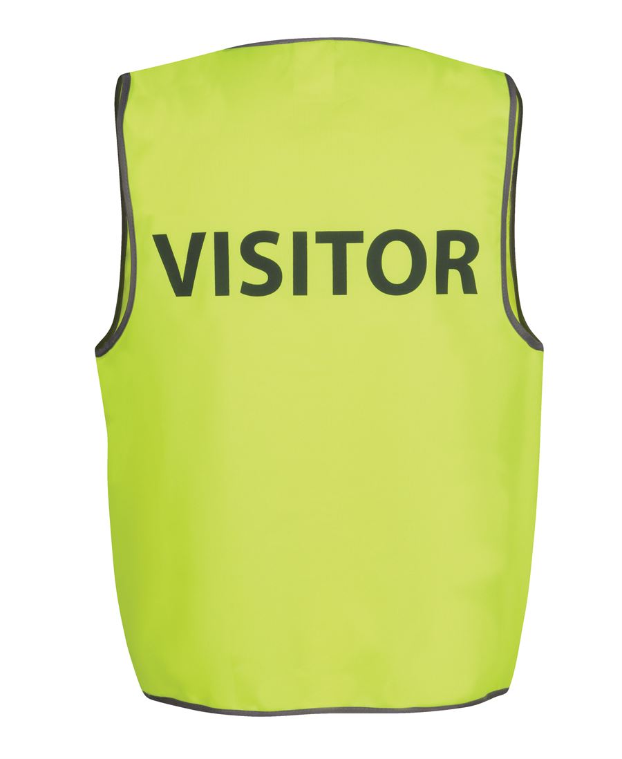 JB's HV SAFETY VEST PRINT VISITOR JB's HV SAFETY VEST PRINT VISITOR JB's wear Faster Workwear and Design