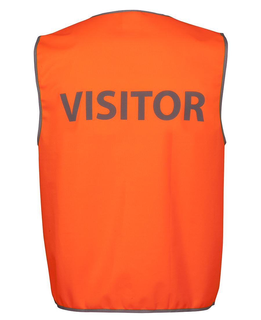 JB's HV SAFETY VEST PRINT VISITOR JB's HV SAFETY VEST PRINT VISITOR JB's wear Faster Workwear and Design