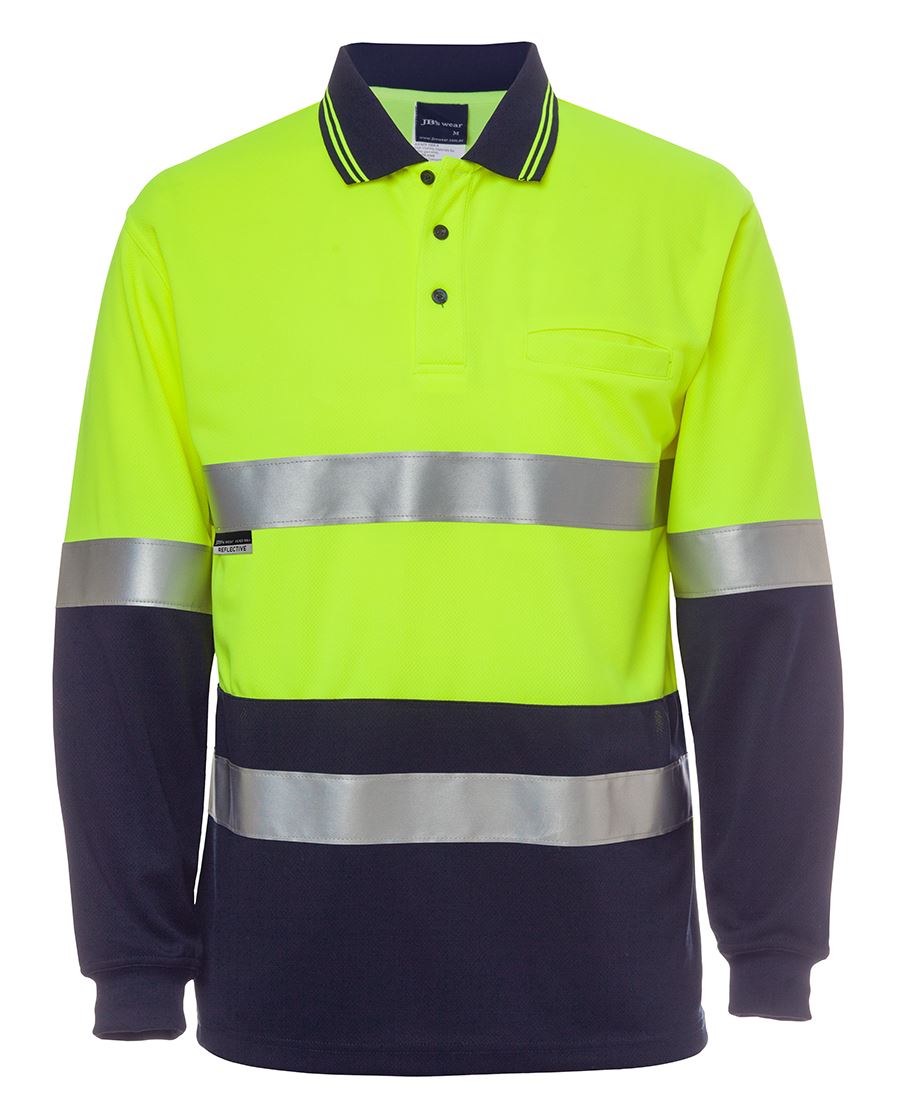 JB's HV L/S (D+N) TRAD POLO JB's HV L/S (D+N) TRAD POLO JB's wear Faster Workwear and Design