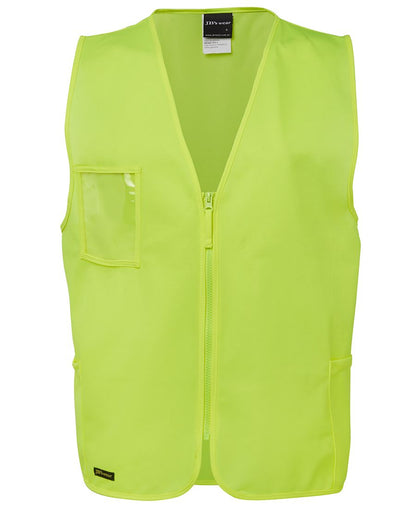 JB's HV ZIP SAFETY VEST JB's HV ZIP SAFETY VEST JB's wear Faster Workwear and Design