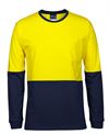 JB's HV L/S CREW NECK COTTON T-SHIRT JB's HV L/S CREW NECK COTTON T-SHIRT JB's wear Faster Workwear and Design