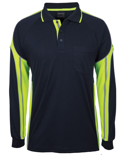 JB's L/S STREET PANEL POLO JB's L/S STREET PANEL POLO JB's wear Faster Workwear and Design