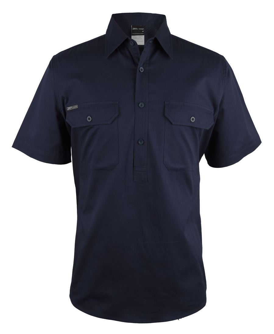 JB's CLOSE FRONT S/S 150G WORK SHIRT JB's CLOSE FRONT S/S 150G WORK SHIRT JB's wear Faster Workwear and Design