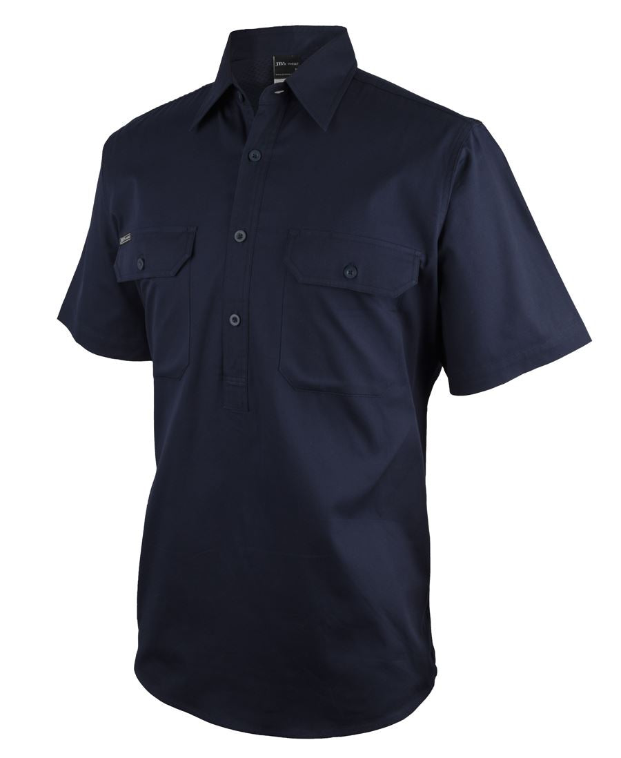 JB's CLOSE FRONT S/S 150G WORK SHIRT JB's CLOSE FRONT S/S 150G WORK SHIRT JB's wear Faster Workwear and Design