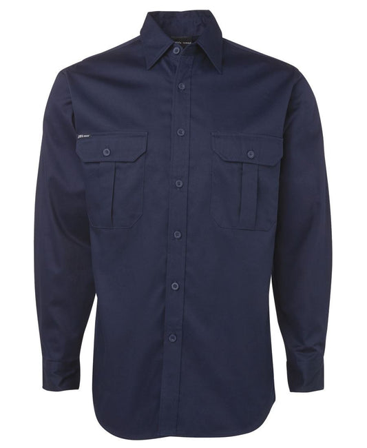 JB's L/S 190G WORK SHIRT JB's L/S 190G WORK SHIRT JB's wear Faster Workwear and Design