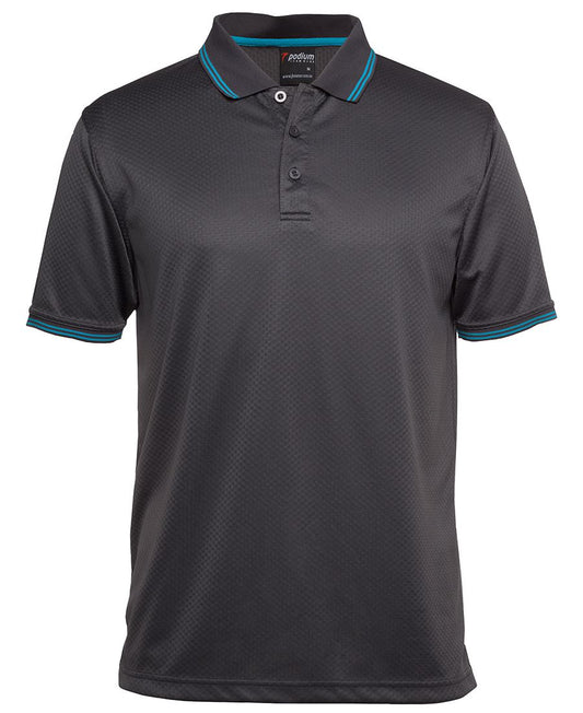PDM JACQUARD CONTRAST POLO PDM JACQUARD CONTRAST POLO Podium Faster Workwear and Design