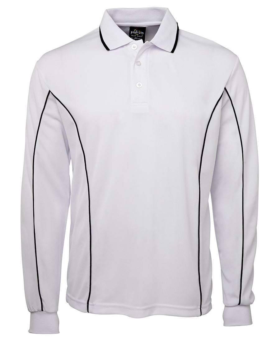 PODIUM L/S PIPING POLO PODIUM L/S PIPING POLO Podium Faster Workwear and Design
