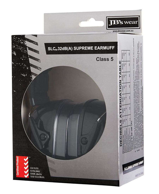 JB's 32dB SUPREME EAR MUFF JB's 32dB SUPREME EAR MUFF JB's wear Faster Workwear and Design