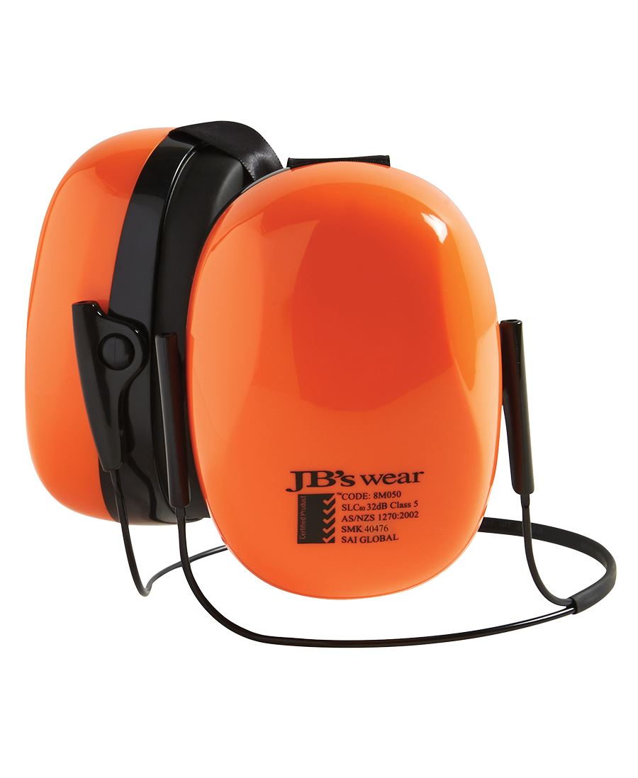 JB's 32dB SUPREME EAR MUFF WITH NECK BAND JB's 32dB SUPREME EAR MUFF WITH NECK BAND JB's wear Faster Workwear and Design