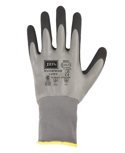 JB's WATERPROOF DBL LATEX COATED GLOVE 5PK JB's WATERPROOF DBL LATEX COATED GLOVE 5PK JB's wear Faster Workwear and Design