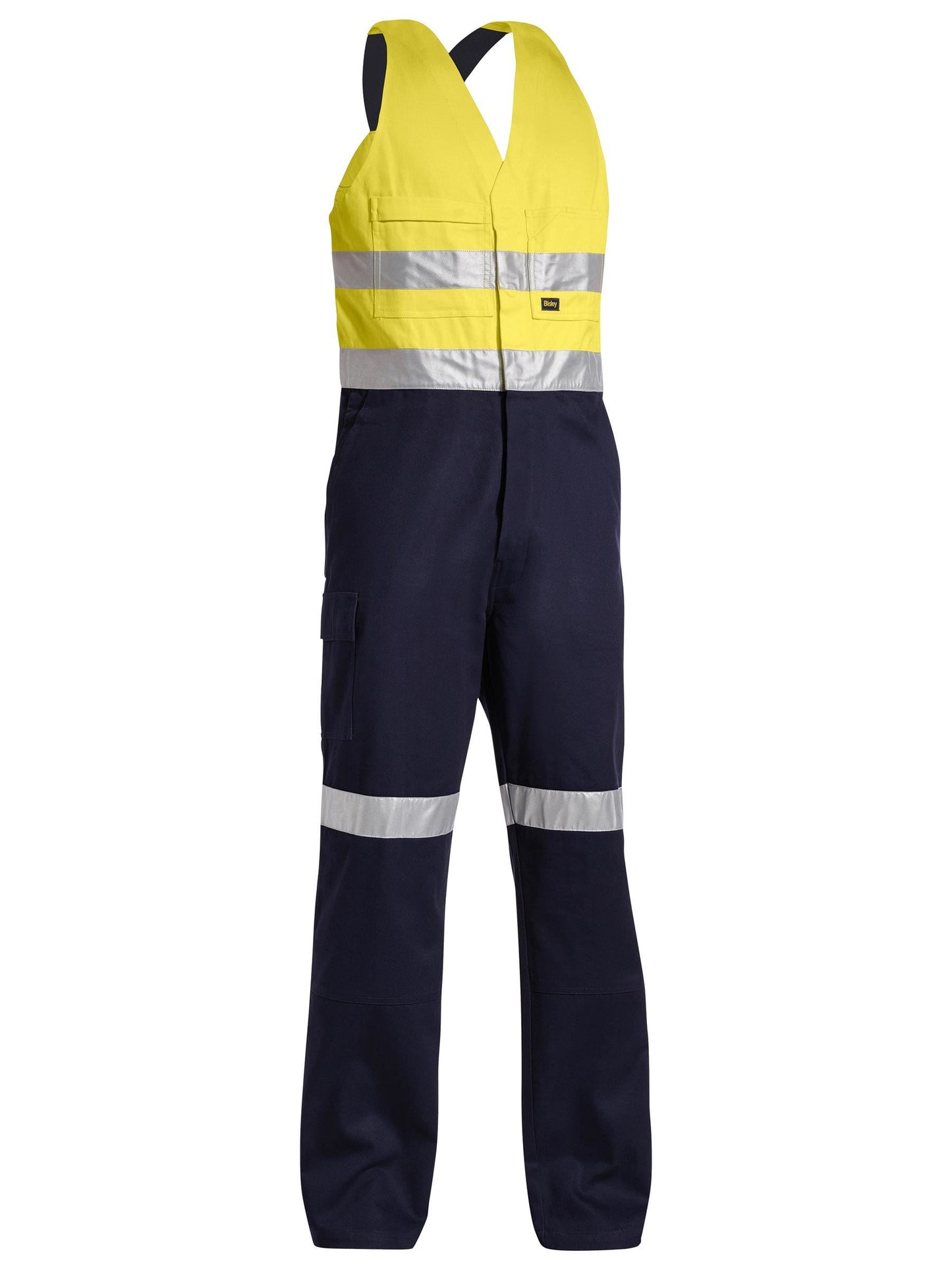 Taped Hi Vis Action Back Overall Taped Hi Vis Action Back Overall Bisley Workwear Faster Workwear and Design