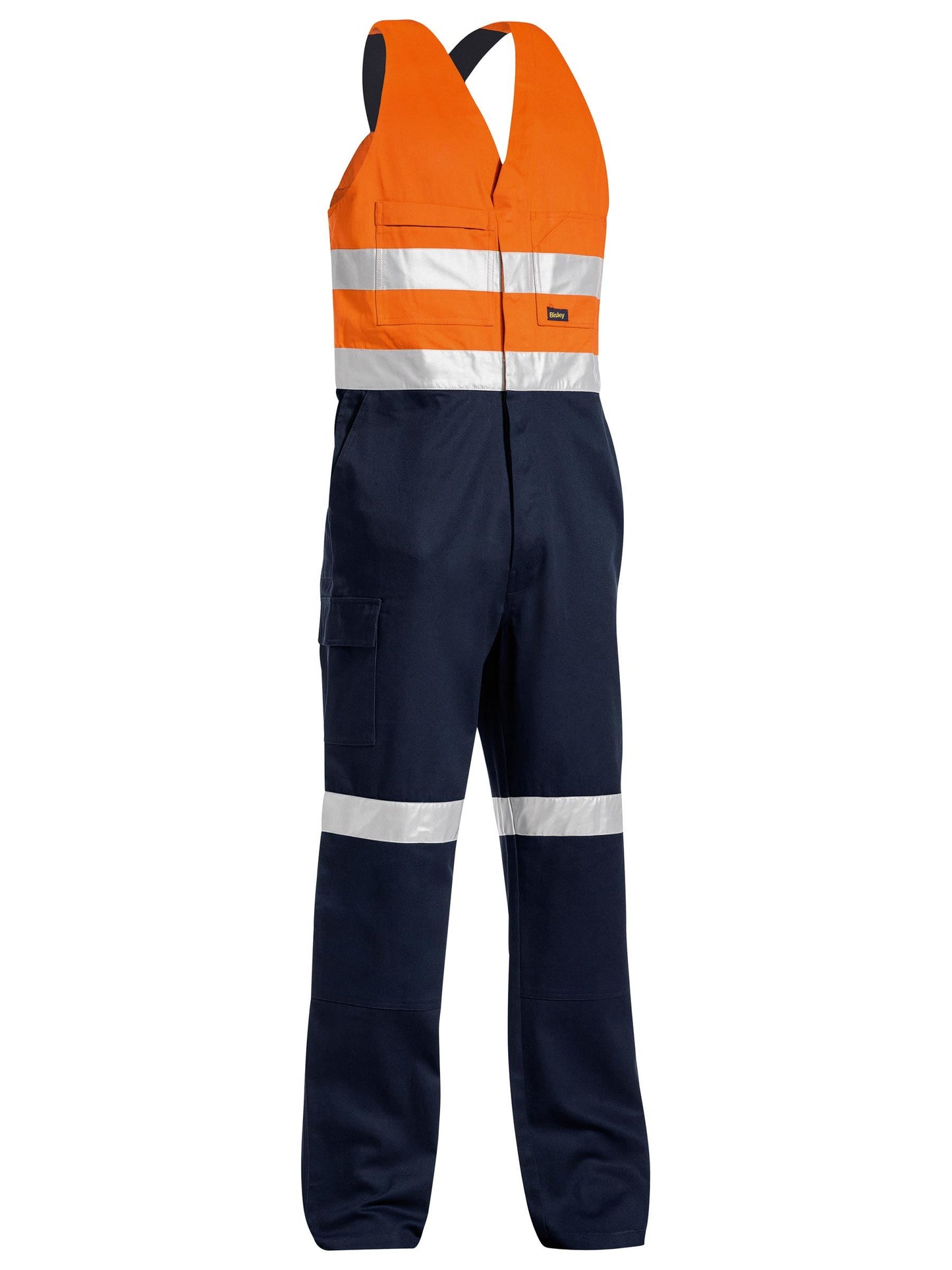 Taped Hi Vis Action Back Overall Taped Hi Vis Action Back Overall Bisley Workwear Faster Workwear and Design