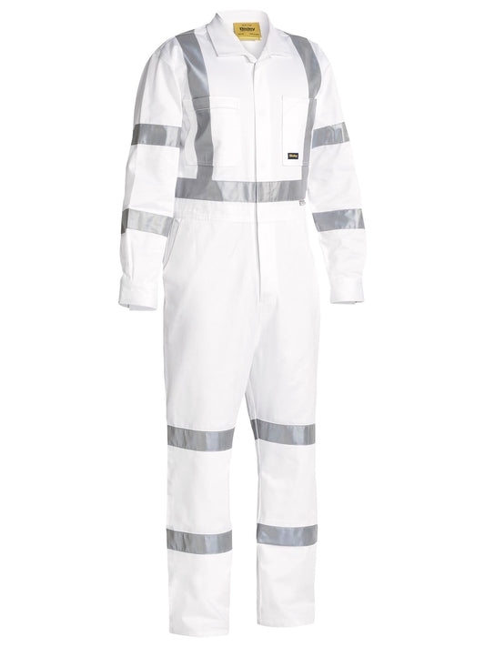 Taped Night Cotton Drill Coverall Taped Night Cotton Drill Coverall Bisley Workwear Faster Workwear and Design
