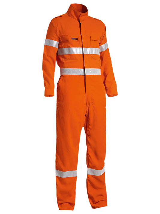 TenCate Tecasafe® Plus Taped Hi Vis Lightweight Coverall TenCate Tecasafe® Plus Taped Hi Vis Lightweight Coverall Bisley Workwear Faster Workwear and Design