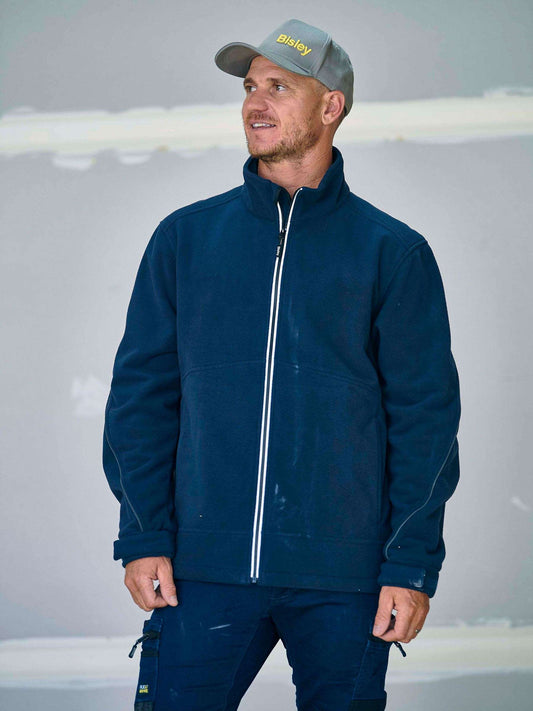 Bonded Micro Fleece Jacket With Liquid Repellent Finish Bonded Micro Fleece Jacket With Liquid Repellent Finish Bisley Workwear Faster Workwear and Design