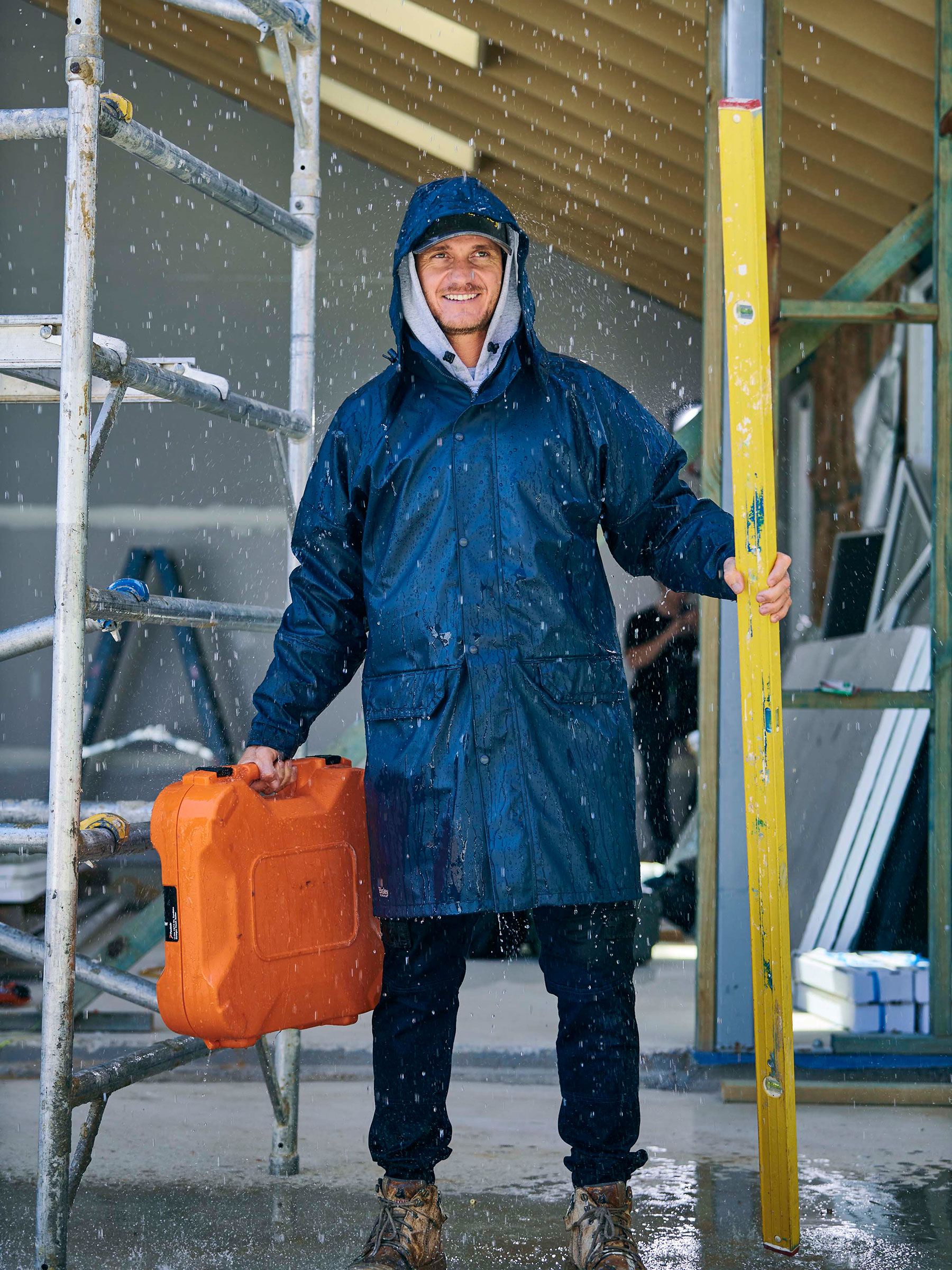 Stretch PU Rain Coat Stretch PU Rain Coat Bisley Workwear Faster Workwear and Design