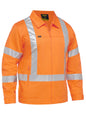 X Taped Hi Vis Drill Jacket With Liquid Repellent Finish X Taped Hi Vis Drill Jacket With Liquid Repellent Finish Bisley Workwear Faster Workwear and Design