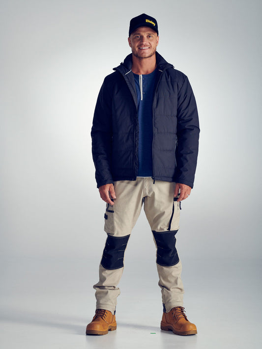 Puffer Jacket with Adjustable Hood Puffer Jacket with Adjustable Hood Bisley Workwear Faster Workwear and Design
