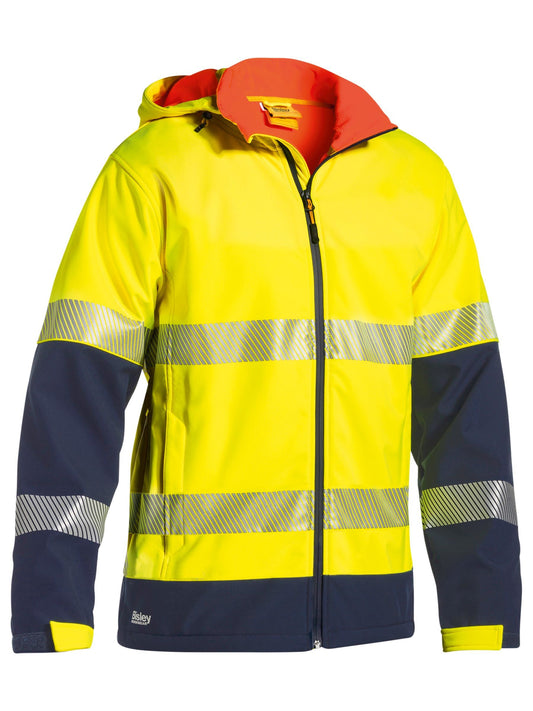 Taped Hi Vis Ripstop Bonded Fleece Jacket Taped Hi Vis Ripstop Bonded Fleece Jacket Bisley Workwear Faster Workwear and Design